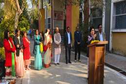 गणतंत्र दिवस समारोह 2025 राजकीय आयुर्वेद महाविद्यालय एवं चिकित्सालय , वाराणसी